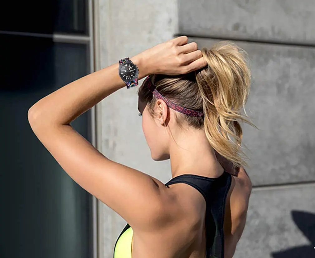 Elastic Smart Watch Band - Vibrant Color Wristband Replacement Bracelet