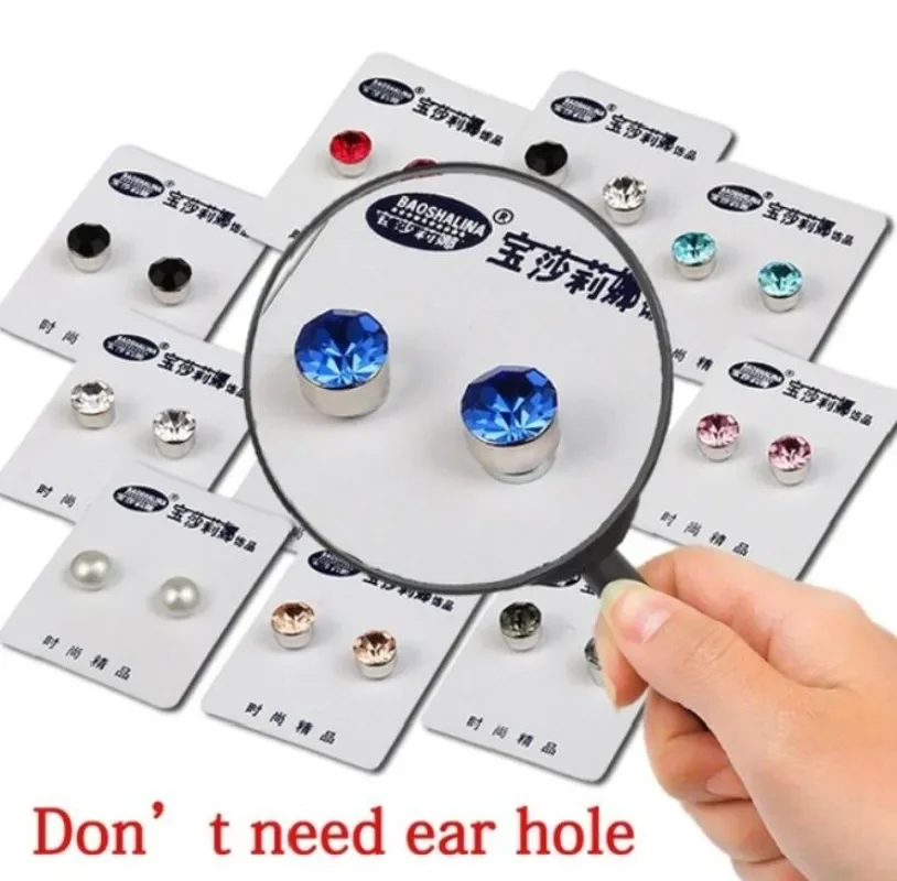 Acupressure Slimming Earrings Healthcare Weight Loss Stud Earring Healthy Stimulating Acupoints Gallstone Clip Magnetic Therapy for weight loss products,magnetic therapy bracelets