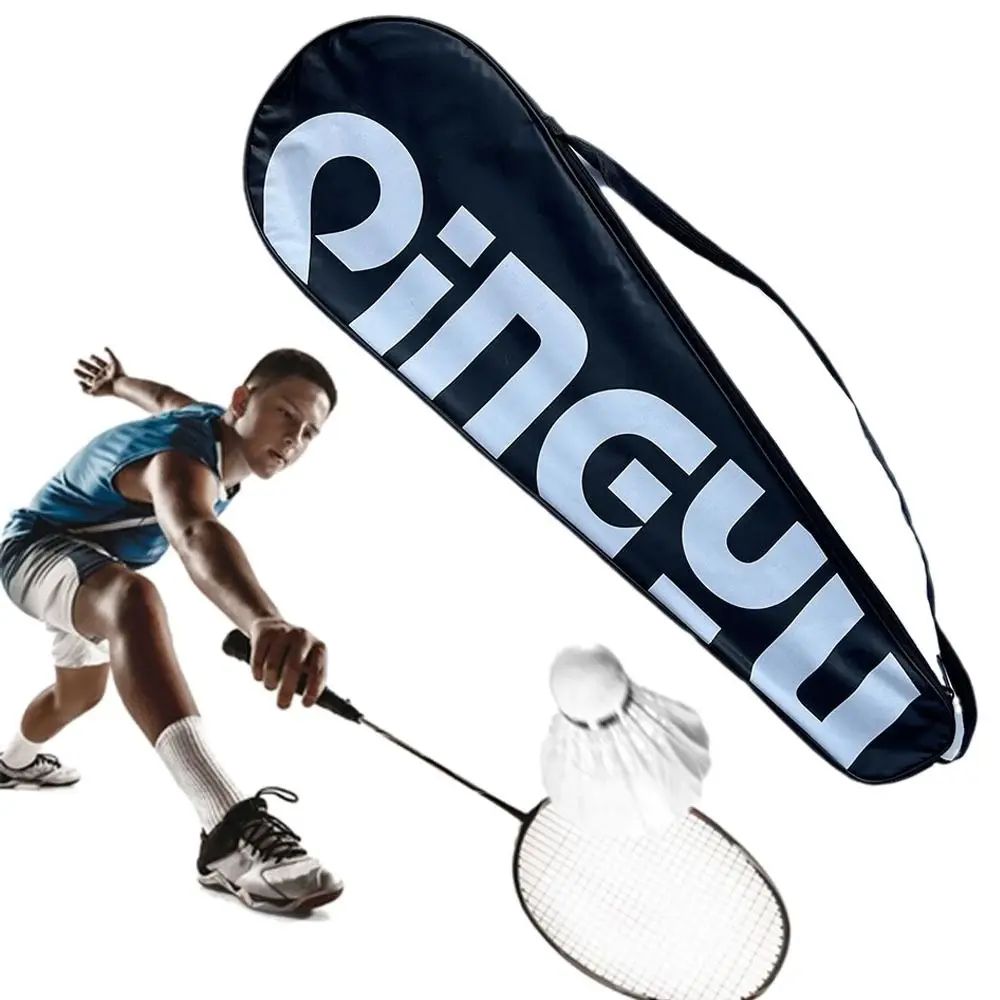 Oxford Badminton Rackets Bag Durable Professional Carrying Bag Accessories Waterproof Fabric Protective Cover