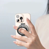 Stand For Tablet Magnetic Ring Phone 3 Sections Double Sided Magnetic Suction 1Pcs Handphone Popsocket Magsafe Holder Double Sid 5