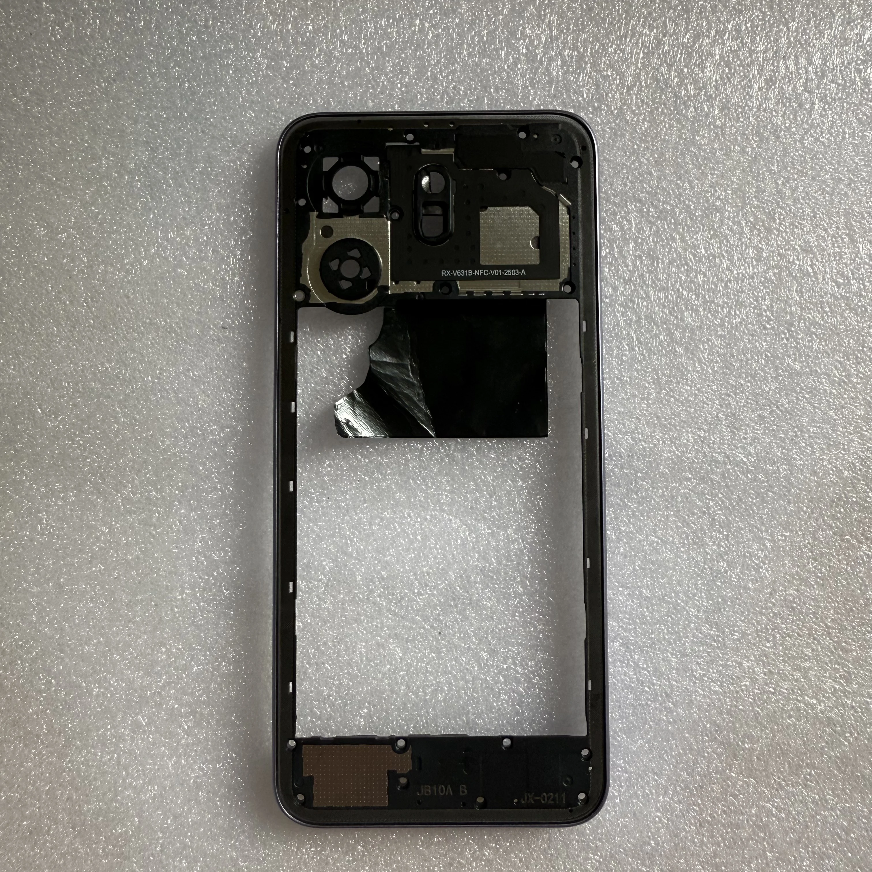 Infinix Hot 50i X6531 중간 프레임 커버 후면 케이스 백 하우징