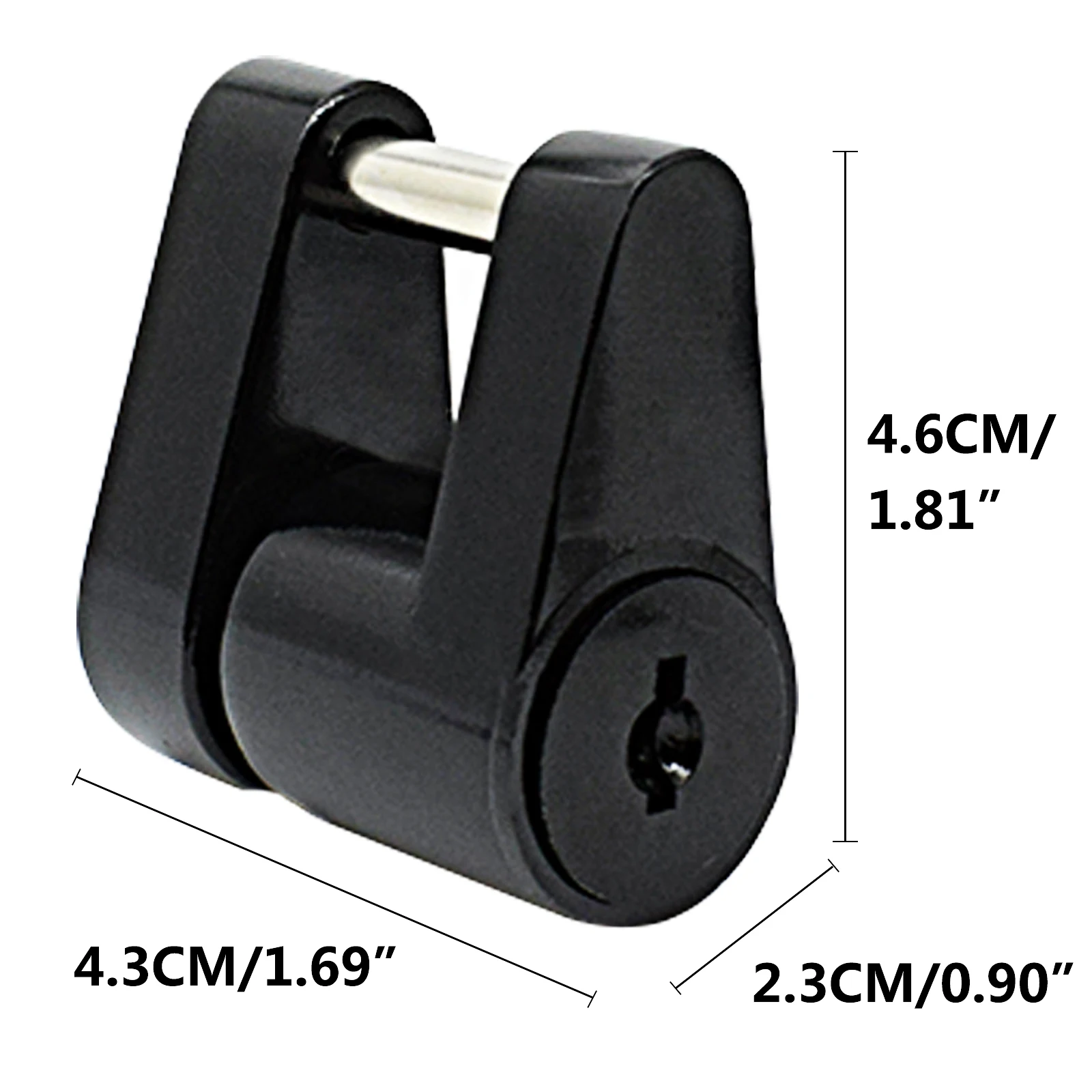 Trailer Coupling Lock Rust-resistance Anti-theft Trailer Hitch Lock