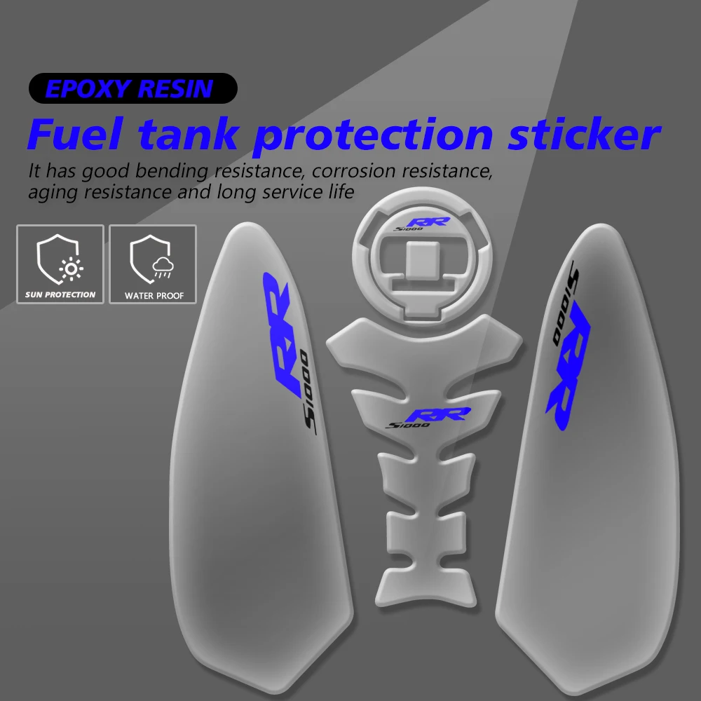 Carbon Fiber Motorcycle Tank Pad Sticker Bmw S1000rr Motorcycle Tank