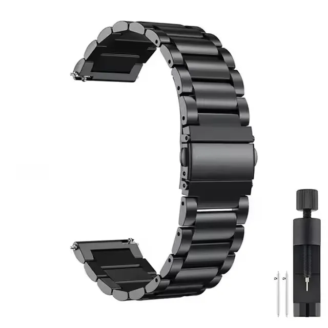 Elegant Stainless Steel Metal Wristband Bracelet