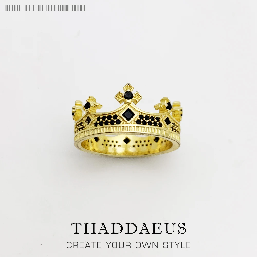 

Ring Golden Royal Power Crown in ,Vintage Gift for Women & Men,2021 Brand New Victorian Age Fine Jewelry