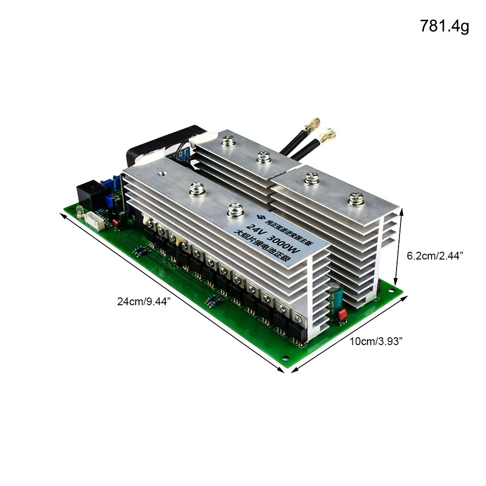 da frequência da onda de seno 3000w