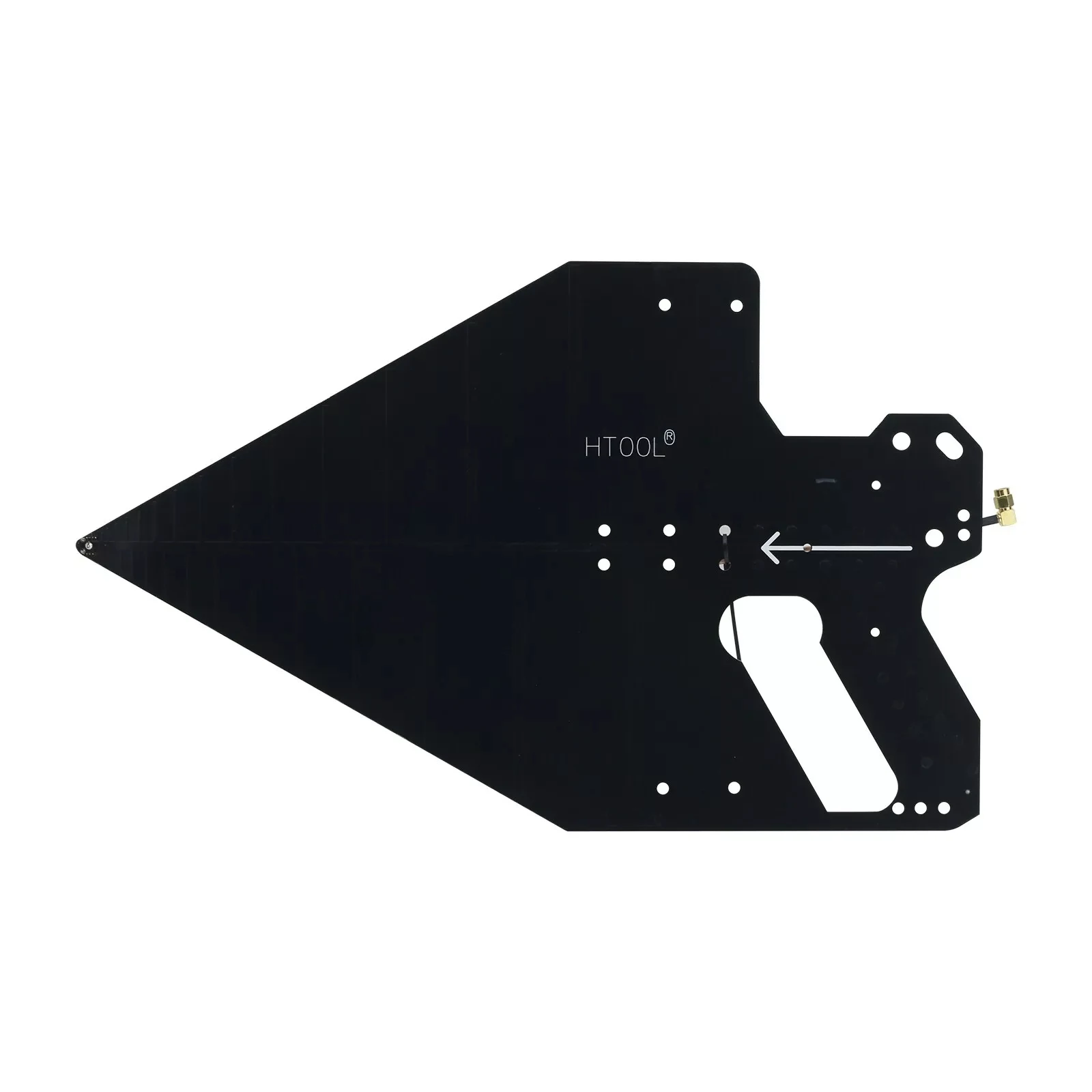 HTOOL HT8 Handheld Passive Log Periodic Antenna 0.1-12GHz,Direction Antenna for SA6 Analyzers,Highly Accurate,Gain 7~12dBi