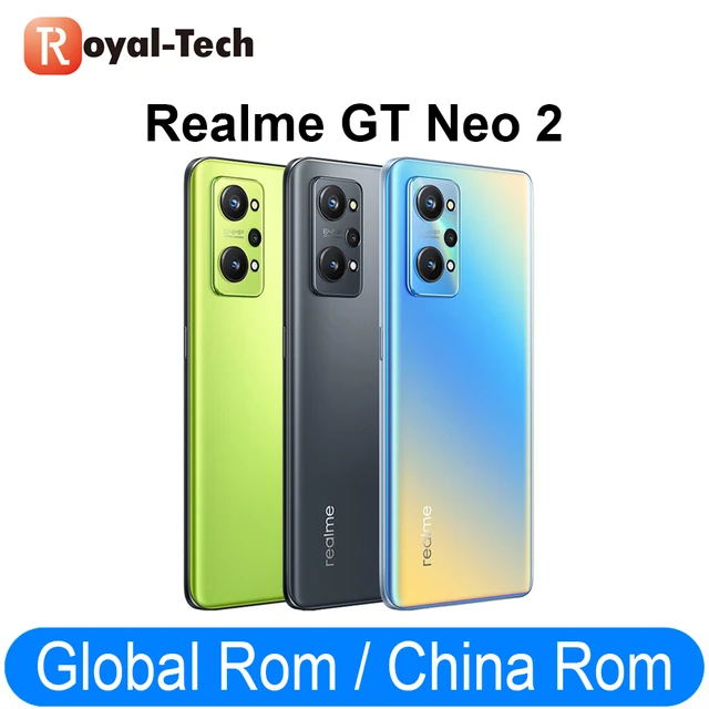 Official Original New Realme GT Neo 2 Neo2 5G Smartphone 6.62inch AMOLED  Snapdragon870 Octa Core