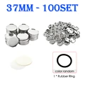 100pcs 37mm metal