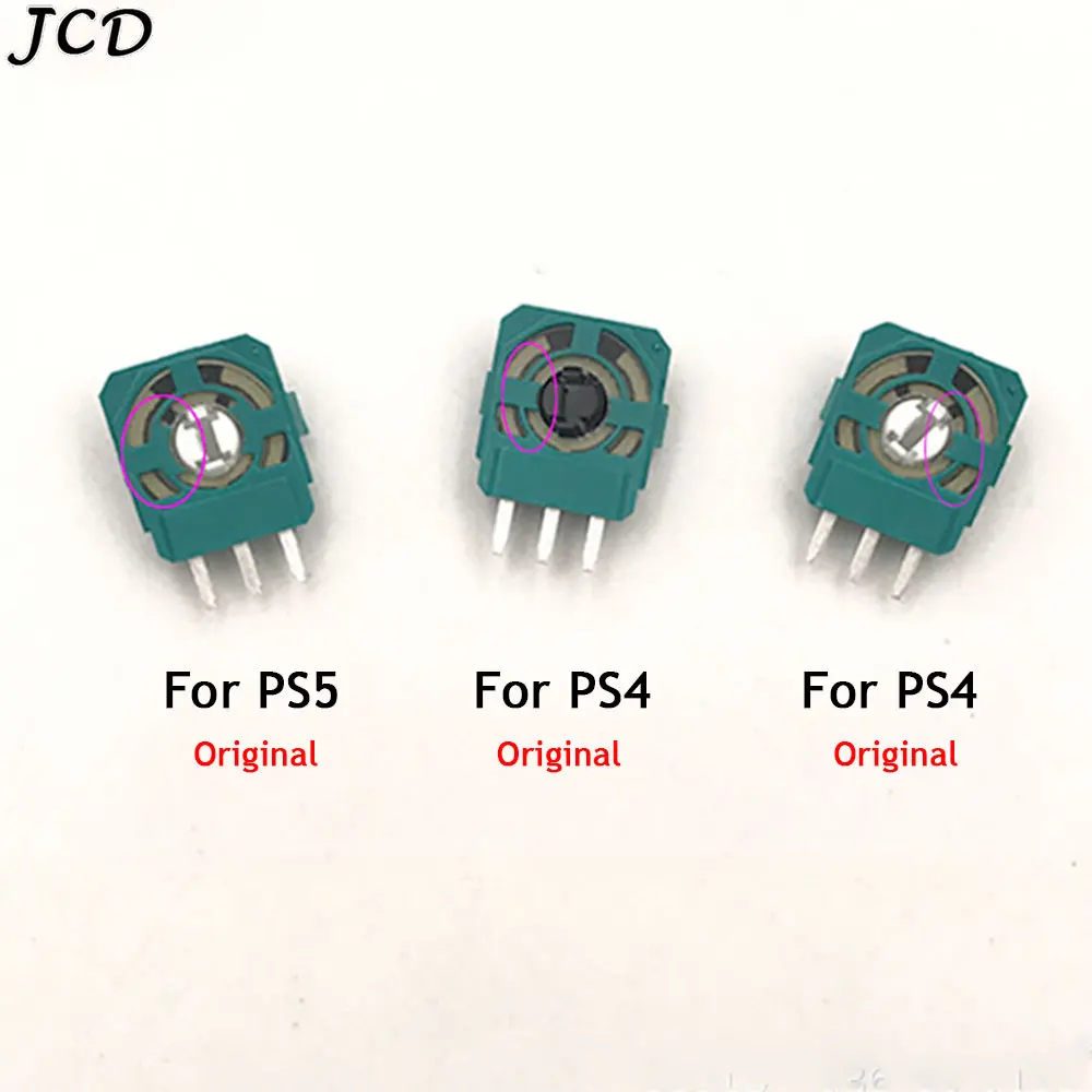 

JCD 1Piece 3D Analog Micro Switch Sensor for PS4 PS5 Controller Thumbstick Analog Axis Resistors Potentiometer for Xbox one