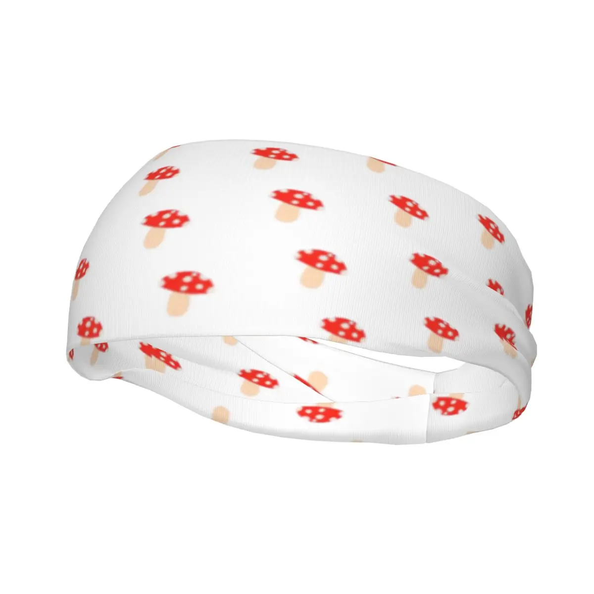 

Cute Mushrooms Women Sweatband Headband Stretch Tennis Gym Hair Bands Head Sweat Bands Sports Safety