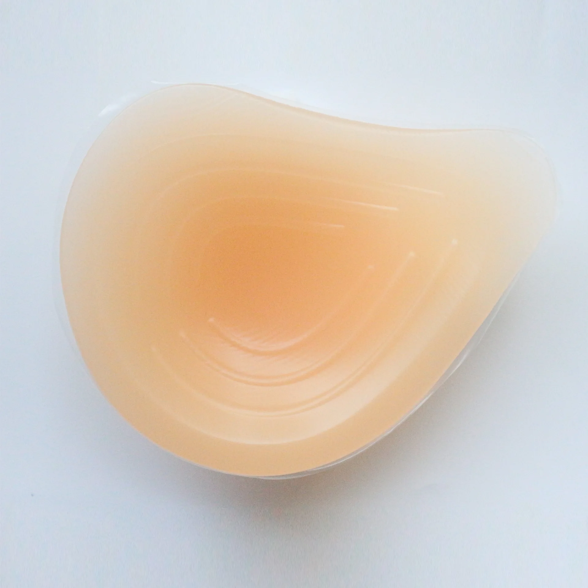 Spiral shape postoperative silicone false breast form 1PCS 100g-600g artificial breast prosthesis for mastectomy