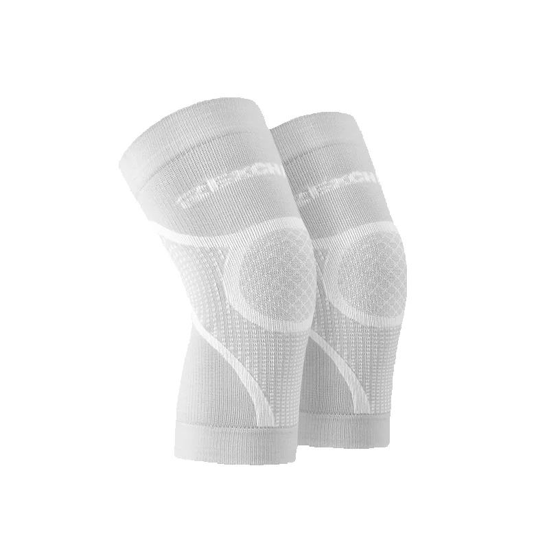 Coussinets de sport d'été pour femmes, course à pied en plein air, fitness yoga, tricot sans couture, genouillères à pression, respirants et fins HX30_voghion.com