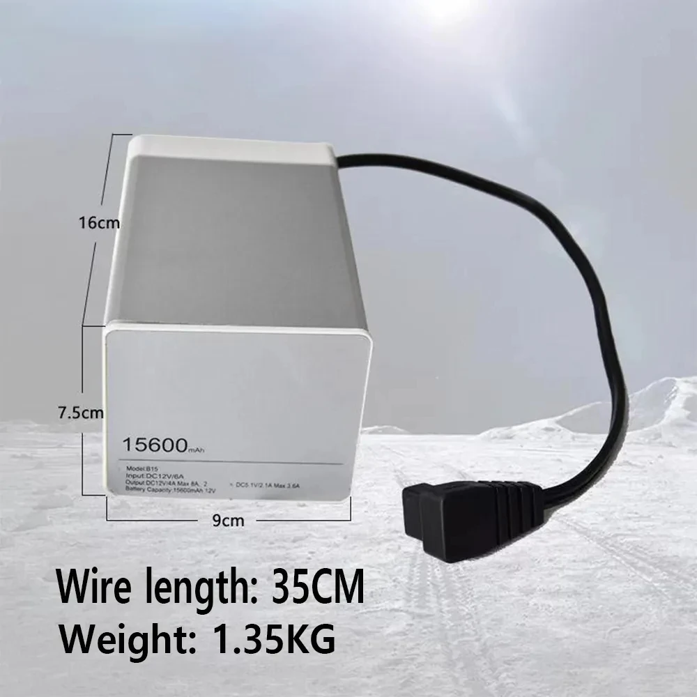 Alpicool home Car Refrigerator Dedicated Lithium Battery External Power Bank portable outdoor car refrigerator mini