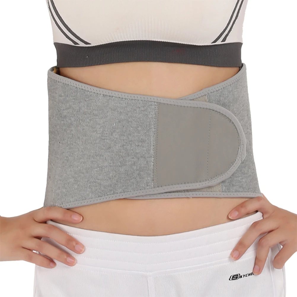 Winter Thicken Plush Waist belt Thermal Warmer Lumbar Support Belt Abdominal Protector Body Wrap Band Back Brace Kidney Binder 3