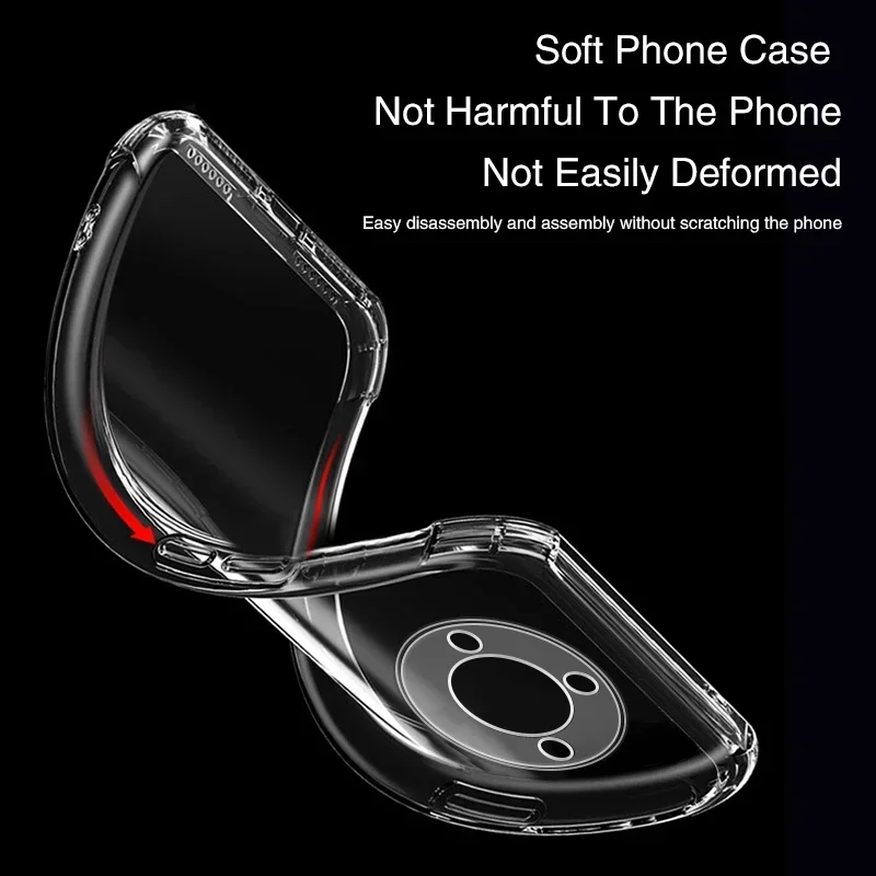 Ultrathin Clear Airbag Anti-Fall Phone Case - 360° Soft Protection Cover