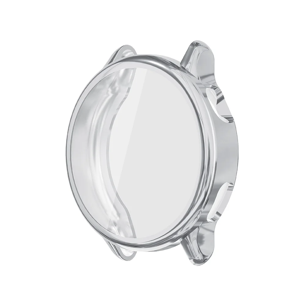 Garmin Vivoactive 6 Soft TPU Protective Case with Screen Frame Cover, Clear Finish