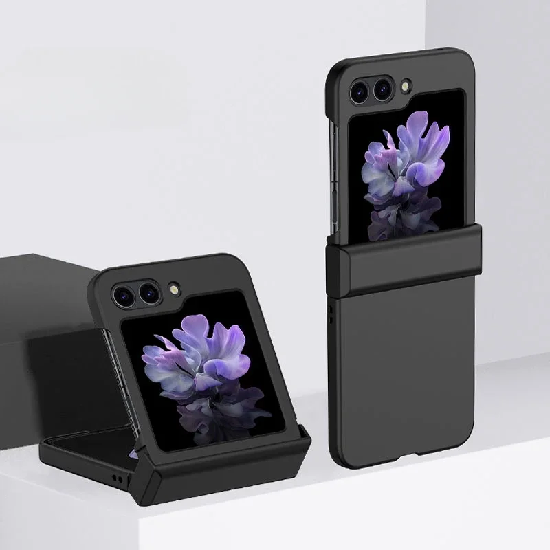 Skin Feel Hard Shell Shockproof Phone Case with Hinge Protection