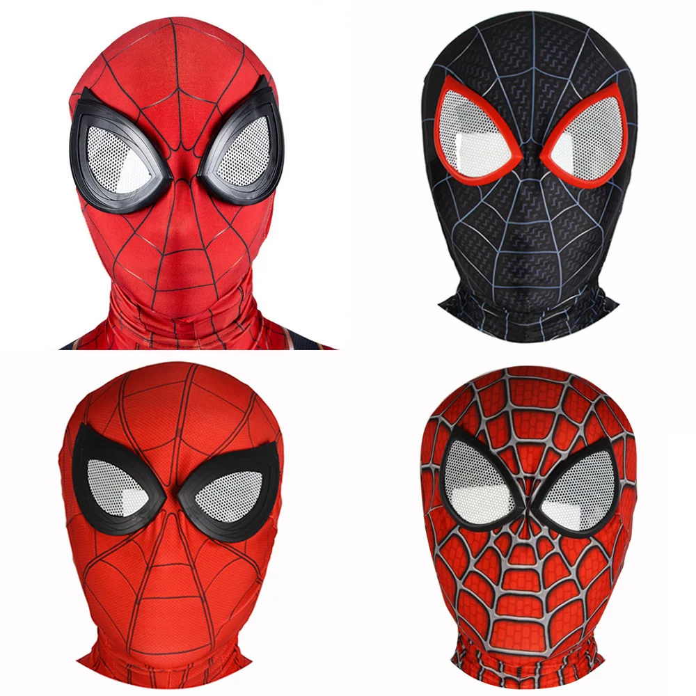 Disney Spiderman Costume 3D Raimi Peter Parker Masks Figures Anime  Superhero Cosplay Mask Marvel Prop Halloween Funny Kids Toy| | - AliExpress
