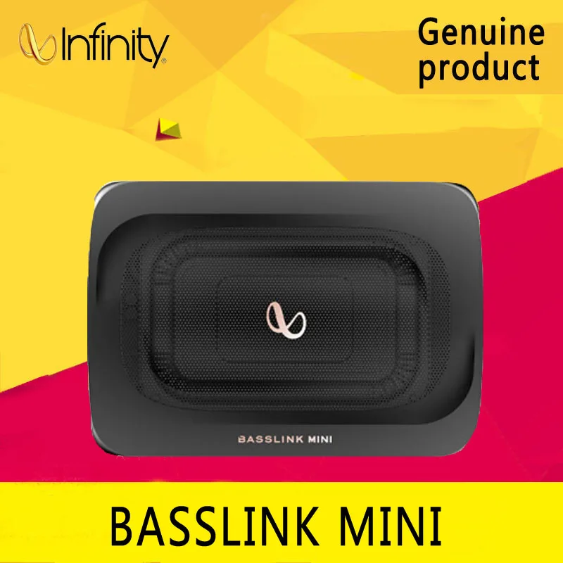 America INFINITY BASSLINK MINI modified seat bottom car stereo on-board active ultra-thin subwoofer