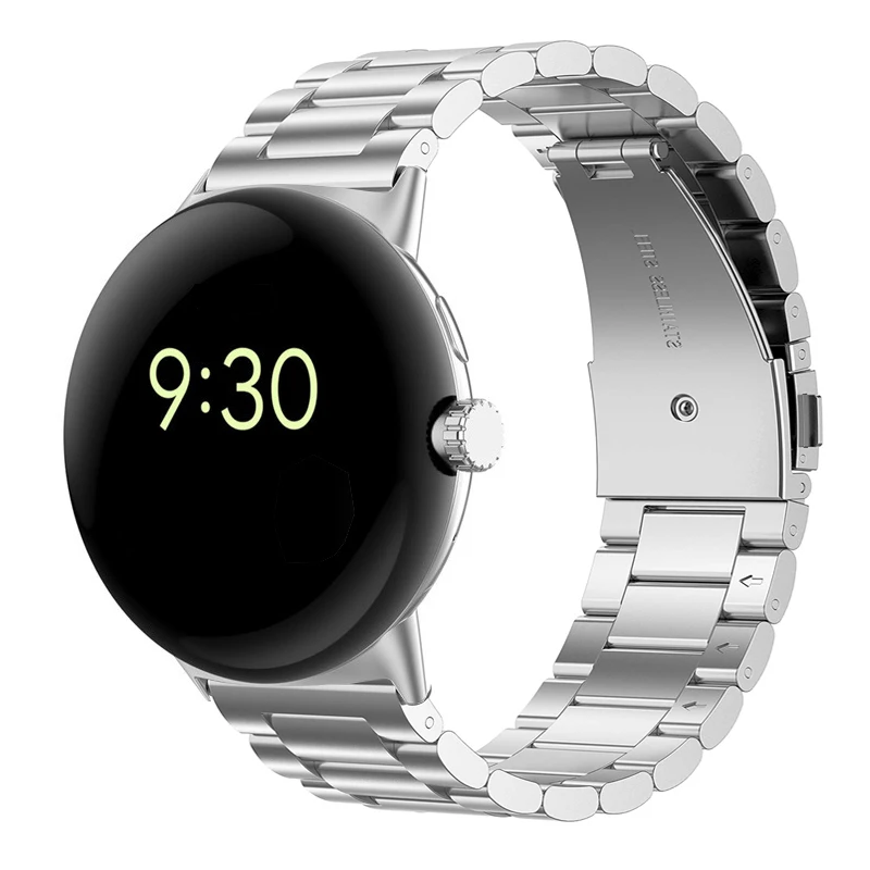Elegant Stainless Steel Strap for Pixel Watch - Premium Metal Band Replacement