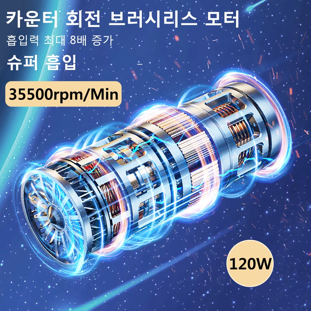    ޴   ûұ ǳ, 95000PA, 2 in 1, ڵ  ޴  ûұ
