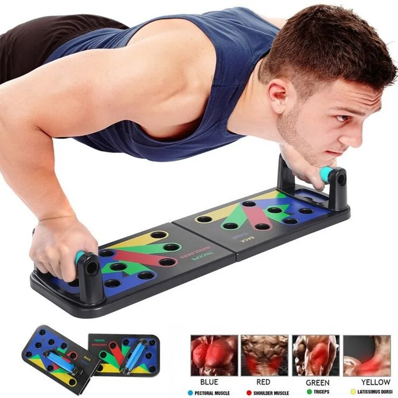 Push Up Board – Home Workout Equipment, Portable Gym Accessories