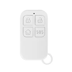 Smart Wireless Home Security Alarm System - DIY Kit with 433MHz Technology - US Plug (R10 Remote Control)