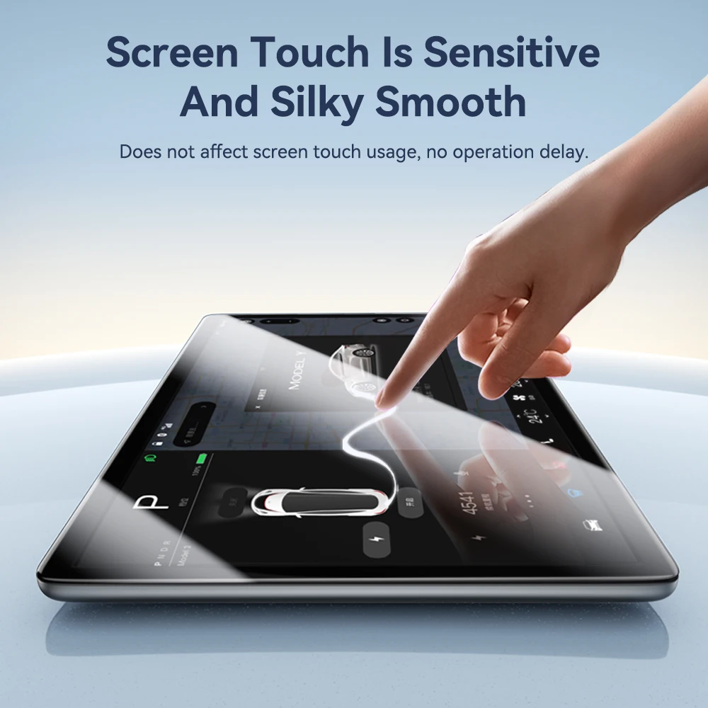 واقي شاشة زجاجي مقوى مطفي عالي الدقة لشاشة اللمس ا...