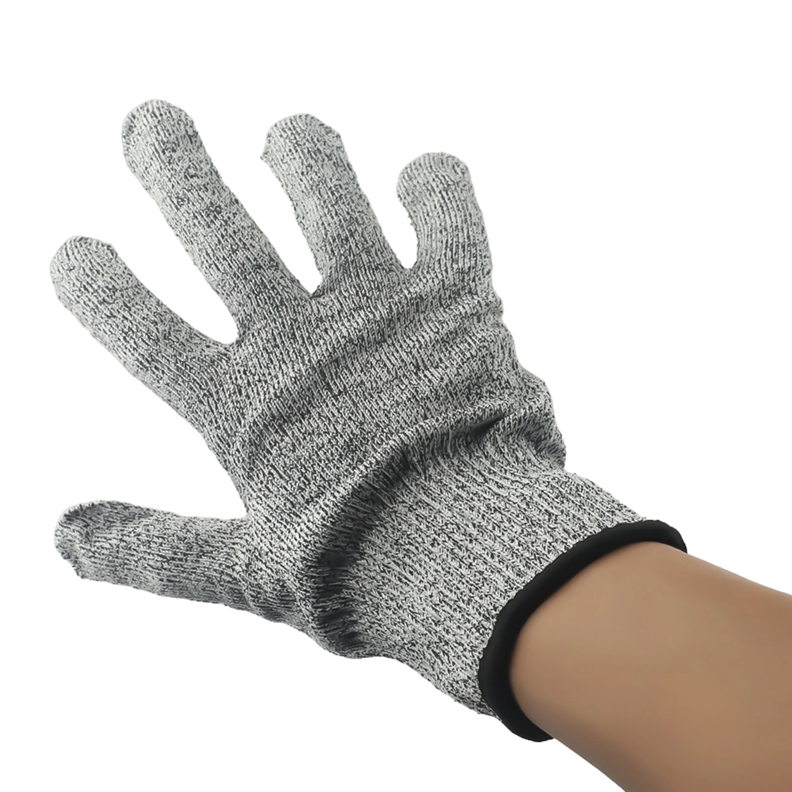 

1 Pair Cut-Resistant Gloves High-Level 5 Protection HPPE Protective Gloves Being 4 Times Stronger-Than Leather Highly-Elastic