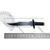 New Rambo II Survival Fixed Blade 9Cr18Mov Blade 420 Steel Tube Wrap Paracord Handle Outdoor Tactical Knife Fighting EDC Tools 6