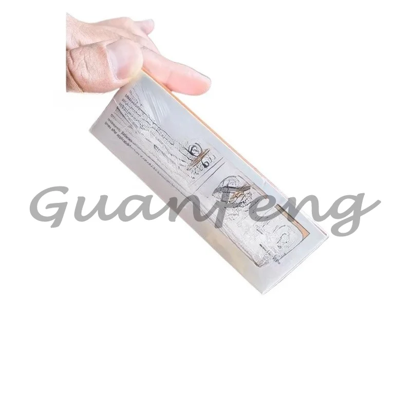 플루오레세인 나트륨 검출지, 형광 스트립과 호환 가능, 새 제품 및 기존 포장 랜덤 배송