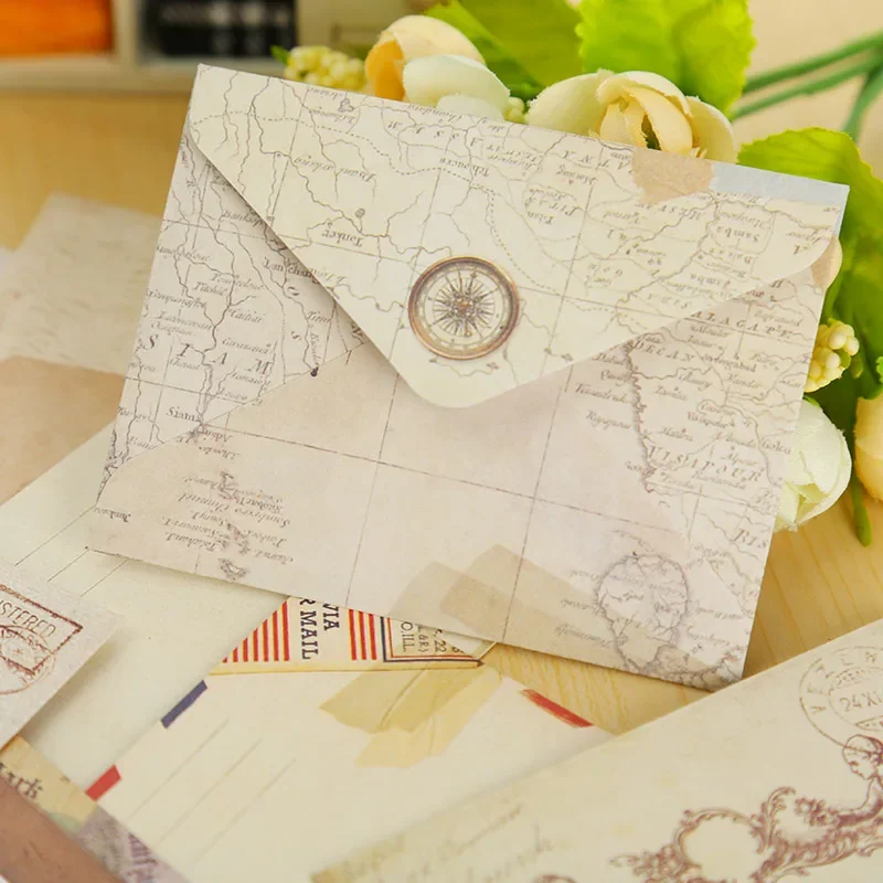 Mini Envelopes 12 Pcs Vintage Paper Scrapbooking