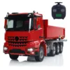 Gifts 1/14 RC Hydraulic 8x8 Roll On Off Full Dump Truck Remote Control Finished Dumper Car Sound Light Toy Tipper Model TH23682 2