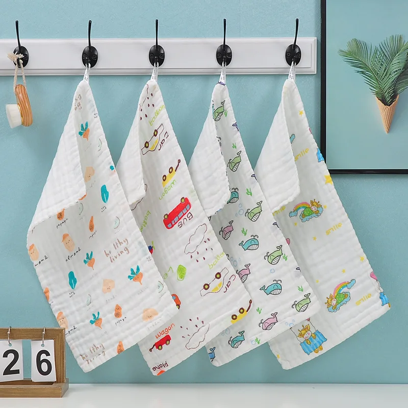 3pcs Baby BathTowel Boys Girls 100% Cotton for Newborn Washcloth Gauze Washcloth Infant Swaddle bath towel baby towel cotton towel