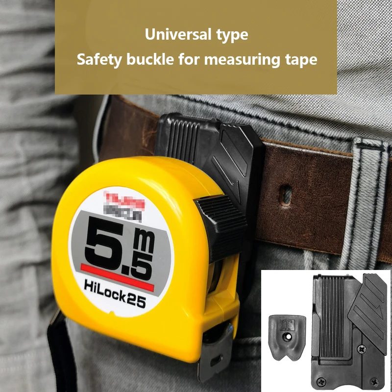 Tool Belt Organizer 1Pc Quick Release Buckle Hammer Wrench Power Tool Waist Belt Organiser Hooks Tape Measure Hanger Clip