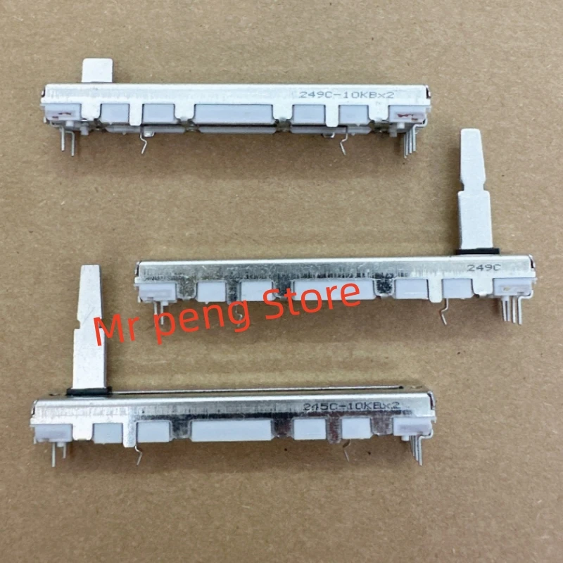 2 Pezzi Push-Stick Dj Per Alps Mixer Per Pioneer Djm-8006Cm Taglierina Verticale Scorrevole B10Kx2