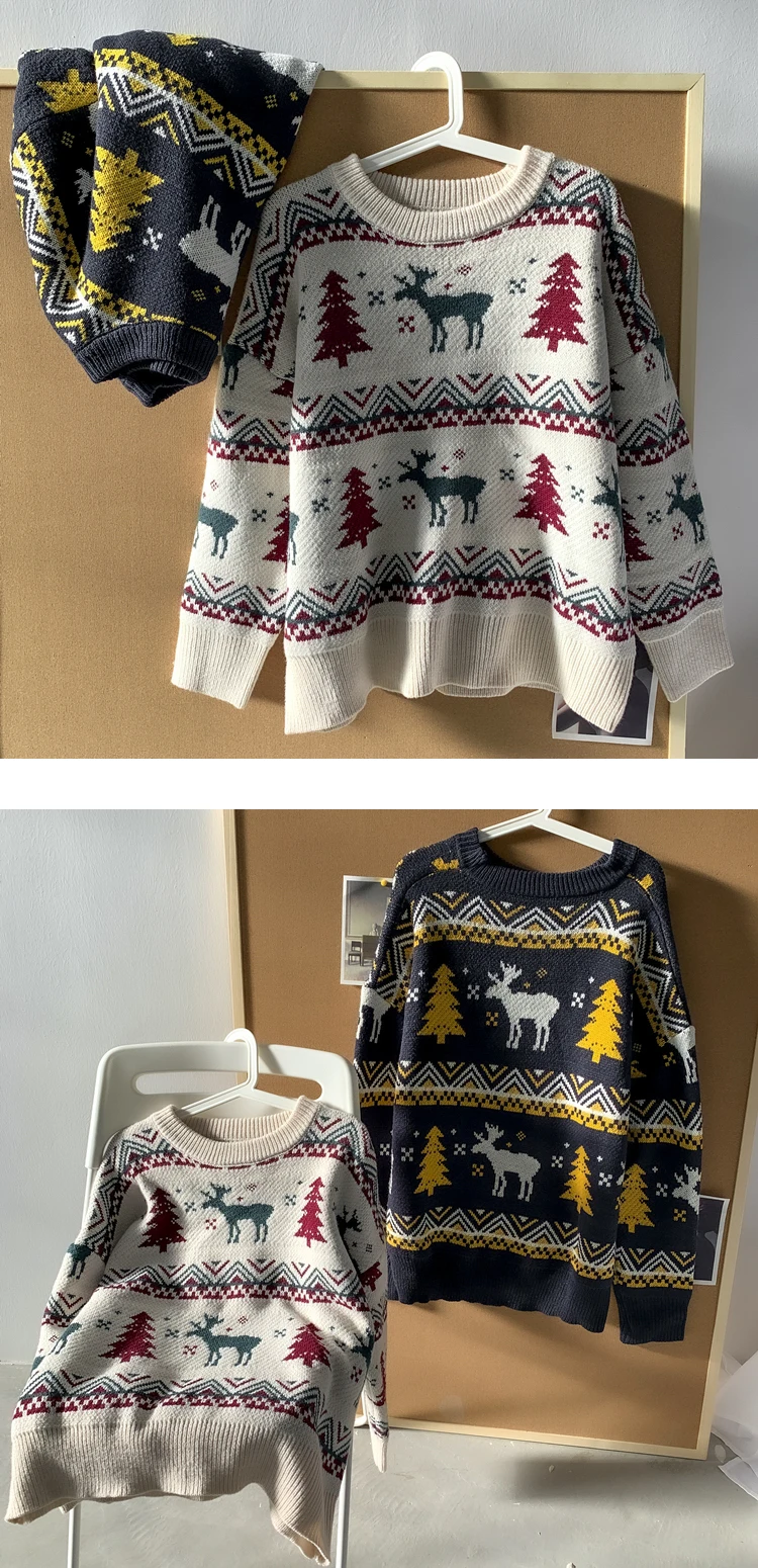 Deer Print Sweater 14