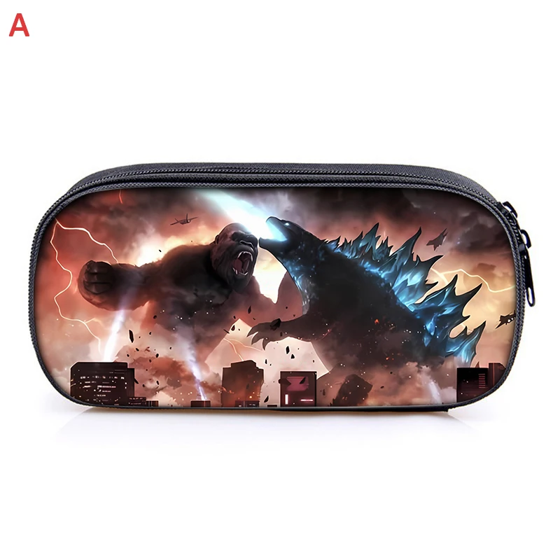 Étui À Crayons Godzilla,Trousse À Cosmétiques Avec Fermeture