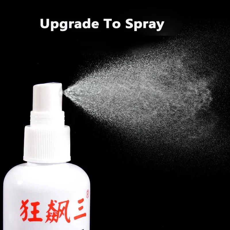Table tennis rubber cleaner Rubber cleaning agent Table tennis rubber cleaning set HURRICANE 3 Table Tennis Rubber Adhesive Cleaning Spray Rubber Surface 100ml Table Tennis Racket Nutrient