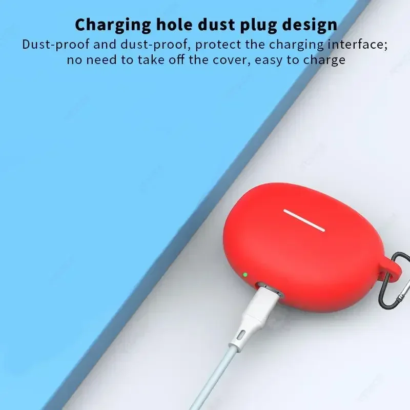 Redmi Buds 4 Active Wireless Headset Silicone Cases Cover for Redmi Buds 4 Active Cases Cover Earphone Case Protective Sleeve