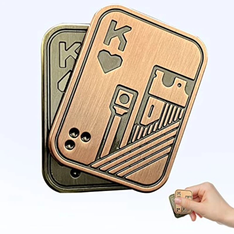 

Poker Metal Slider Magnetic Blocks Antistress Adult Coin Fidget Autism Toys Hand Spinner Cube Casual for Anxiety Stress Relief