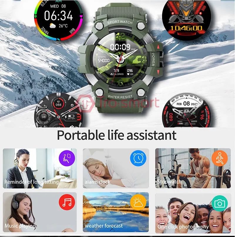 2023 Smartwatch, Bluetooth-Android IOS