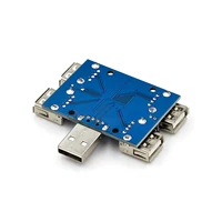 DC 5V USB HUB USB2.0 USBHUB Concentrator 4-Female USB Expansion Board Module Four USB Expansion Interface 4-port Controller 6