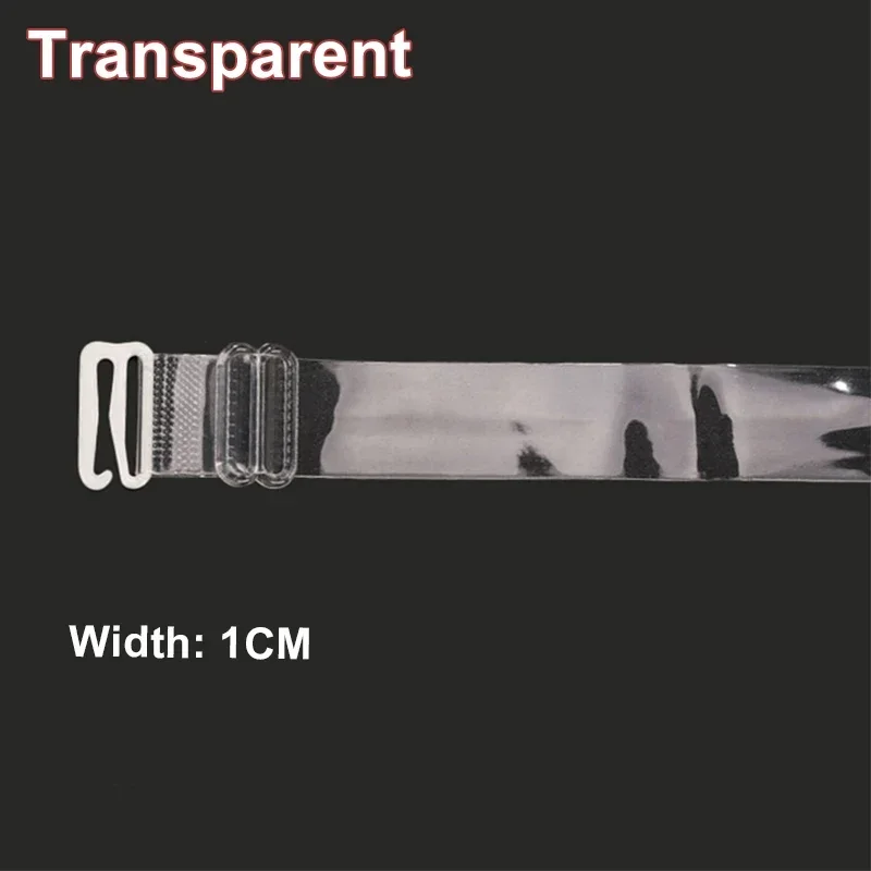 Women Clear Bra Straps Invisible Transparent Elastic Bra Belt Shoulder Straps Adjustable Underwear Intimates Accessories for PC