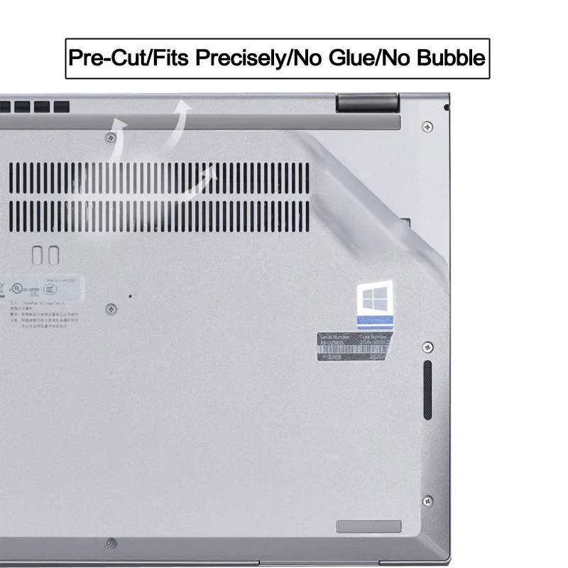 Thinkpad S2 Gen 7 6 2022 2021 5 4 3 2020 2019 2018 S2 요가 370 260 키보드 스크린 필름 커버, 프리컷 스티커 스킨