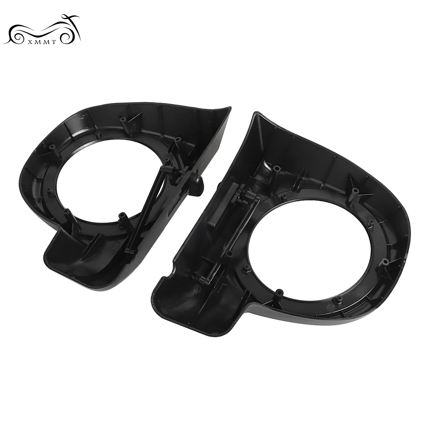 Unpainted ABS Plastic 6.5" Speaker Boxes Pods For Harley Touring 2014- Electra Road Street Glide FLHTCU FLTRXS FLHXS