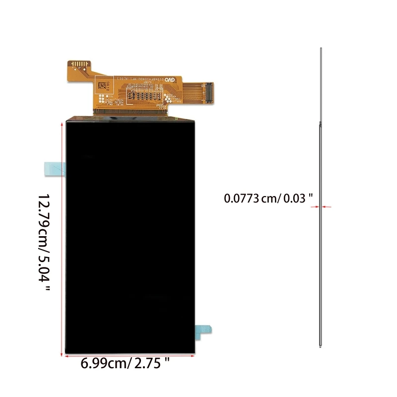4   5.5 MIPI ÷ 1080x1920 AMOLED LCD ÷ Ʈѷ ̹  G1548FH101GF-001 MIPI µ