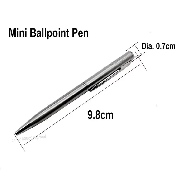 Ballpoint Pen 3/5/10/20/30/50Pcs Set Mini Small Metal Clip 0.7mm Tip Office School Pocket Size Signature Blue Black Ink ballpoint pen,multifunction ballpoint pen,multifunctional pen,ball point pen
