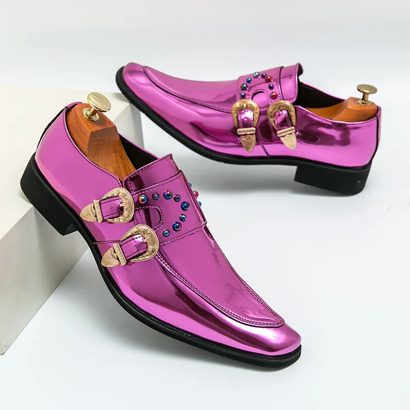 Leather Shoes Fashion Dress Shoes for Men Women Wedding Shoes